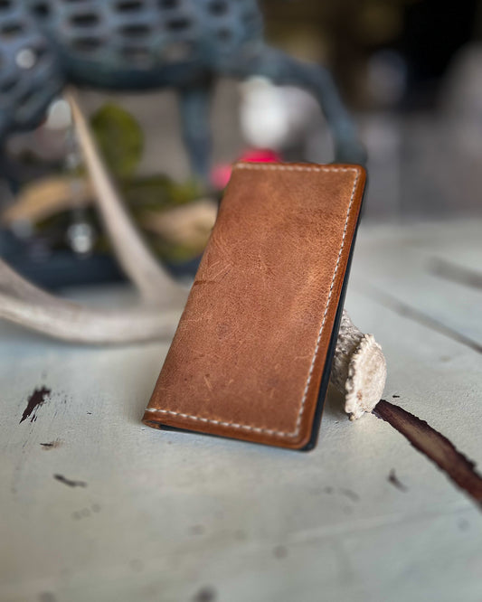 Roper Wallet - Crazy Horse Brown & Black